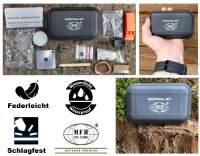 Überlebensset - klein - 22teilig - in wasserdichter...
