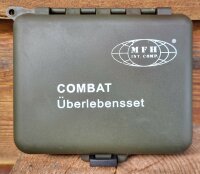 Überlebensset - Combat - 36teilig - in wasserdichter / schlagfester Box - ca. 160 g