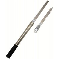 Multifunktionsset -  6in1 - Universalstiel - Beil, Spaten, Säge, Messer mit Flaschen- und Dosenöffner