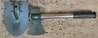 Multifunktionsset -  6in1 - Universalstiel - Beil, Spaten, Säge, Messer mit Flaschen- und Dosenöffner
