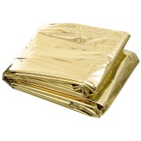 Rettungsdecke - Silber- und Goldfarben beschichtet -...