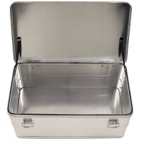 Transportkisten Set - 3 Stück - Aluminium - Abschließbar – Wasserdicht - 35 + 55 + 100 Liter