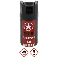 CS-Spray - Reizspray - Tierabwehrspray - Breitstrahl - 40ml