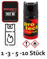 Pfefferspray - Reizspray - Tierabwehrspray - Direktstrahl...