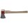 Axt - Groß – Hartholz Stiel - gehärteter Stahl - ca. 59 cm