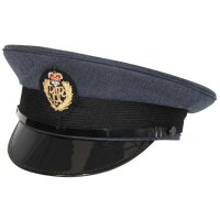 Britische Schirmmütze - Royal Airforce - RAF - inklusive Abzeichen - Neuwertig - Original Militär
