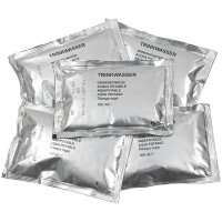 Bundeswehr Trinkwasser - Pack mit 5 x 100 ml Beutel - 5...