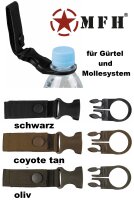 Flaschenhalter - Gürtel oder Mollesystem - für...
