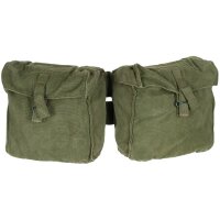 Britische Armee Koppel- / Beckentaschen Set - M 58 - Oliv...
