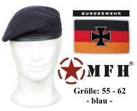 Bundeswehr Commando Barett - Verschiedene Farben / Truppengattungen - in deutscher Trageausführung