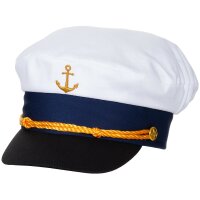 Marineschirmmütze - Größenverstellbar -...