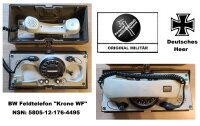 Deutsches Feldtelefon "Krone WF" -...
