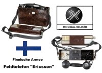 Finnisches Feldtelefon "Ericsson" -...