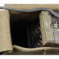 US Amerikanisches Feldtelefon - EE-8 - Fernmelder - mit Zubehör - guter Zustand - Original Militär