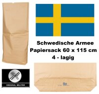 3 x Schwedischer Papiersack - Braun - Neuwertig - 4-lagig...