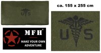US Wolldecke "Medical" - MFH® - Oliv - ca....