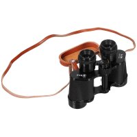 Fernglas MFH® - mit Lederbehälter - 8 x 30 - Schwarz - Sehfeld: 150 m auf 1000 m