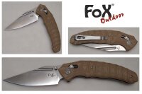 Klappmesser - geschraubte Micarta-Griffschalen -  Klinge...