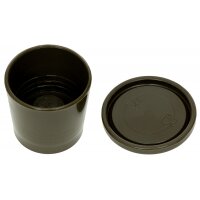 Gewürzstreuerset - 2teilig - oliv - unbefüllt - ca. 6,6 x 3,5 cm (H x D)