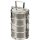 Speisebehälter Set mit Transportgestell - 4teilig - je Schüssel ca. 1 Liter - 100% Edelstahl - ca. 900g