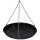 Ungarische Grillpfanne mit 3 Ketten - 100 % Metall emailliert - ca. 35 x 4,5 cm (D x H) - ca. 950 g