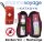 Pharmavoyage® Erste Hilfe Anti - Zecken - Notfallset - Schutz vor und zur Behandlung nach Zeckenbissen - First Aid Anti - Tick