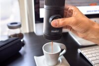 WACACO Nanopress - tragbare Espressomaschine - ca. 80 ml - ca. 336 g -  ca. 18 bar - ohne Batterie oder Strom