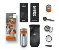WACACO Pipakoka - tragbare Kaffeemaschine - integrierter Thermobecher - ca. 236  ml - ca. 425 g - ohne Batterie oder Strom