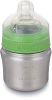 KleanKanteen® BabyBottle - Baby Edelstahl Trinkflasche - ca. 148  ml - langsamer Trinkfluss - BPA  frei - 0 bis 6 Monate