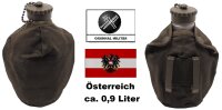 Österreichische Feldflasche - ca. 0,9 Liter - 100 %...