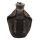 Österreichische Feldflasche - ca. 0,9 Liter - 100 % Aluminium - inkl. Nylon - Bezug Oliv - Original Militär