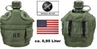 US Feldflasche - ca. 0,95 Liter - Kunststoff - Neu Import...