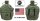 US Feldflasche - ca. 0,95 Liter - Kunststoff - Neu Import -  inkl. original US Bezug, Oliv, gebraucht - Original Militär
