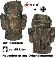 Deutscher Bundeswehr Kampfrucksack - Neufertigung -...