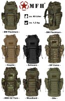 BW Kampfrucksack - Mollesystem - ca. 65 Liter - ca. 1,3...