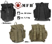 BW Gebirgsjägerrucksack - altes Modell- ca. 30 Liter...