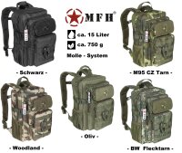 US Rucksack - Assault - Youngster - ca. 15 Liter - ca....