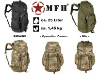 Wander Rucksack - Recon II - ca. 25 Liter - ca. 1,45 kg -...