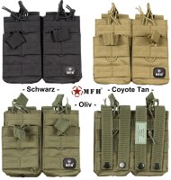 Modular Tasche - Molle - 4 Fächer - elastischer...