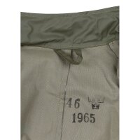 Schwedischer Regenmantel - Oliv - Neuwertig - Original Militär
