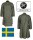 Schwedischer Regenmantel - Oliv - Neuwertig - Original Militär