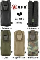 Funk - Tasche - Molle - Klickverschluss mit elastischem...