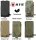 Magazin - Tasche - Molle - verstellbare Deckellasche mit Klettverschluss - ca. 8,5 x 16 x 5 cm - 100 % Polyester