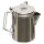 Kaffeekanne - mit Perkolator - ca. 9 Tassen - ca. 1,5 Liter - ca. 660 g - Kanne: ca. 20 x 12 cm - 100 % Edelstahl
