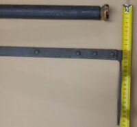 Dänische Handwasserpumpe - Eimerspritze mit Schlauch - Feuerwehrspritze - Original Militär