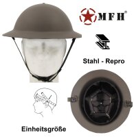 Britischer Tellerhelm "Tommy" - Oliv -...