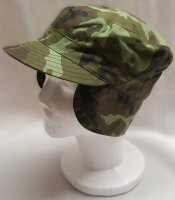 Tschechische CZ Feldmütze - abklappbare Ohren - M 95 Tarn - Neuwertig . Original Militär