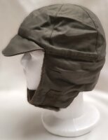 Deutsche Bundeswehr - Wintermütze - abklappbare Ohren - gefüttert - Original Militär