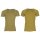 Holländisches Unterhemd - Coyote Tan - M / L - gebraucht - Original Militär - 95% Baumwolle, 5% Elasthan
