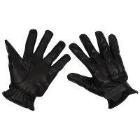 Lederhandschuhe mit Quarzsandfüllung - Schwarz -...